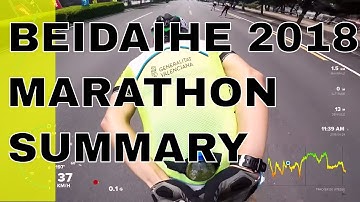 Beidaihe marathon 2018 summary (pascal briand 139)