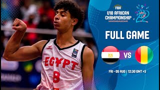 Egypt v Guinea | Full Basketball Game