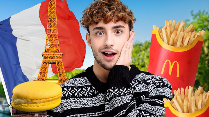 Un québécois teste le MCDO FRANCE