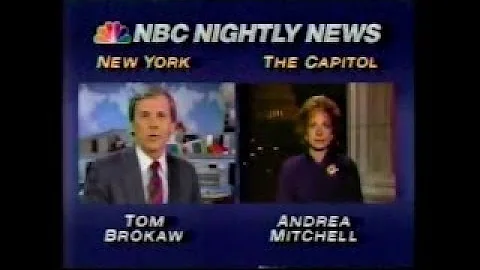 1 9 89 NBC Nightly News with Tom Brokaw