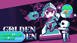 LOVELY Pixel Art Deckbuilding Strategy Roguelike // Let's Play Golden Warden (Demo) [Gameplay Only]