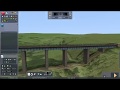 Laying Train Simulator easement track in twisty branch lines