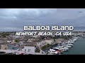 4K Drone Video of Balboa Island, Newport Beach in California, USA 🇺🇸 | Drone Xplor