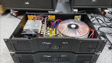 Hàng mới về : Đẩy mạch Class D | Lx acoustic D2.13 chỉ 7 triệu (2 kênh x 1300w) 0943687690