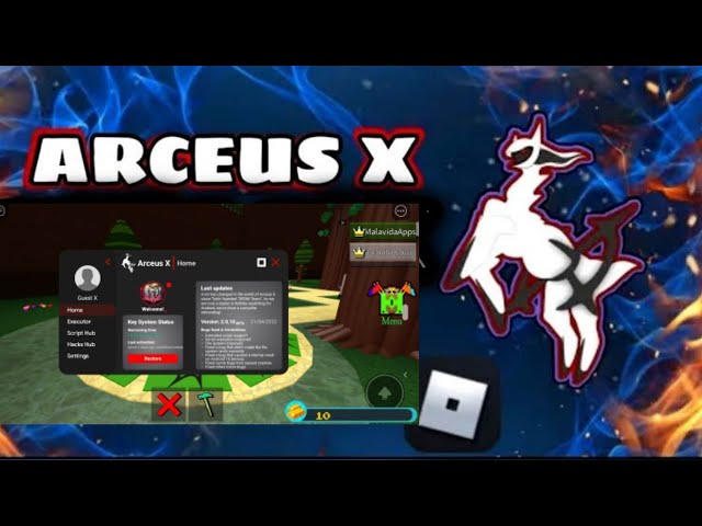 Arceus X 2.1.3 mediafire link no ads, etc.