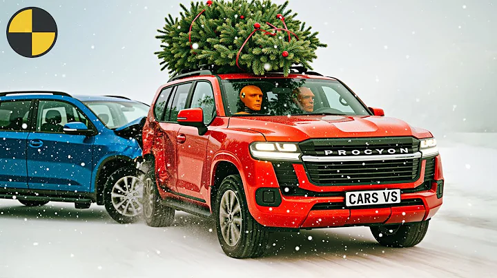 CHRISTMAS CHAOS on Icy Roads | Car Crashes in BeamNG.drive