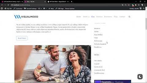 How To Enable Dark Mode In WordPress Fast? Live Site and Dashboard