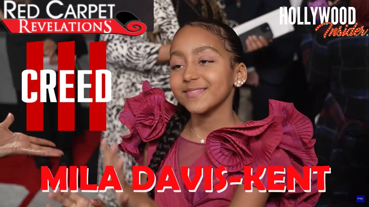 Red Carpet Revelations | Mila Davis-Kent - 'Creed III