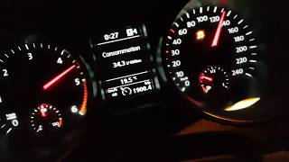 Golf 6 2.0 Cr Tdi 110 stage 1 acceleration 0-200km/h