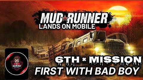 Mudrunner New Updates 2025 | Mudrunner Android | Mudrunner Mobile - 6 × Mission = Crane Operator | 🚜