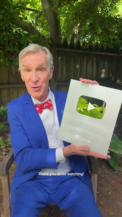 Bill! Bill! Bill! Bill! Science rules (thanks to you) @TheRealBillNye #billnye #creatorawards