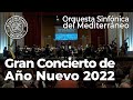 Concierto de Año Nuevo 2022 de Valencia | Orquesta Sinfónica del Mediterráneo | Juan Antonio Ramírez