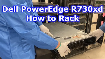 Dell PowerEdge R730xd | How To Rack a Server | Server Racking | Sliding Rails | Rackmount Server