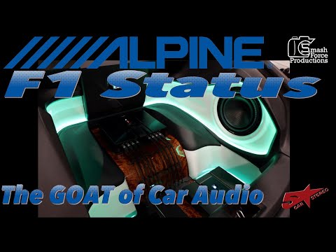 Every thing you need to know about Alpine F1 Status and why it is the best car audio system ever