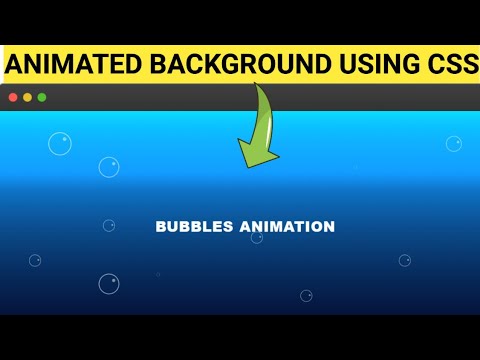 CSS Animated Background Effects | Pure CSS - YouTube