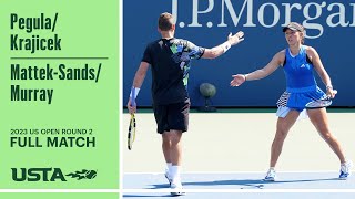 Pegula/Krajicek vs. Mattek-Sands/Murray Full Match | 2023 US Open Round 2