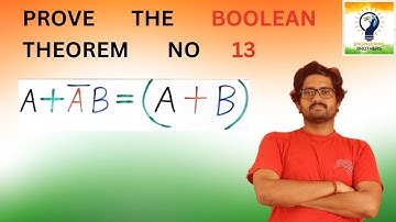 How to prove the Boolean Algebra Theorem No. 13