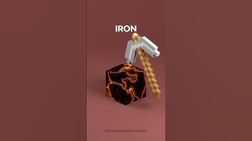 Minecraft Pickaxe vs ⛏💥🌋Lava 3D Simulation 🪄✨