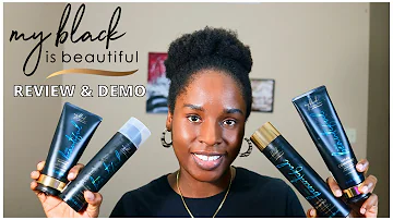 My Black Is Beautiful Products Review & Demo |Type 4 short hair