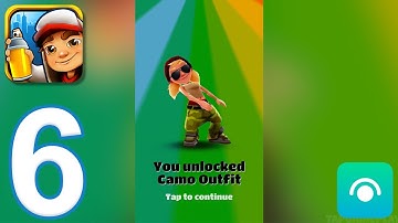 Subway Surfers - Gameplay Walkthrough Part 6 - Tricky: Camo Outfit (iOS, Android)