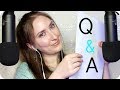 Asmr pure whispering close up ear to ear qa  name triggers asmrtists makeup etc relaxation