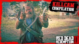 RDR2 Killcam Compilation badass Arthur Epic Slow motion Gameplay 🤠🤠🤠