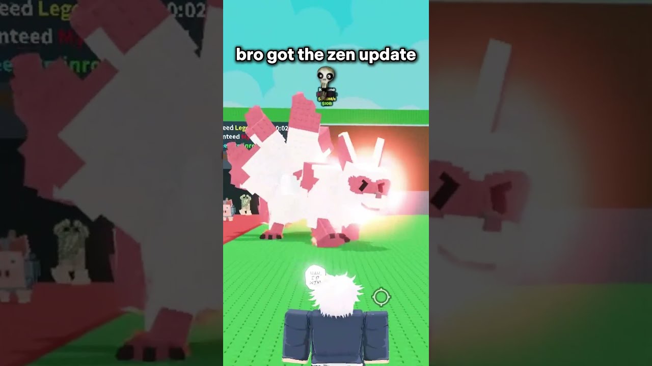 Bro Got The Zen Update Roblox Growagarden Stealabrainrot Funny