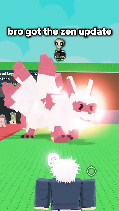 Bro got the zen update 😭🙏 #roblox #growagarden #stealabrainrot #funny