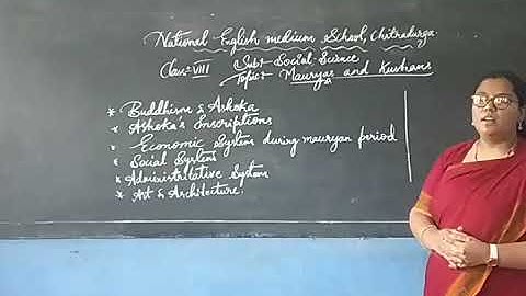 Mauryas and Kushans, Grade 8 - Part 2