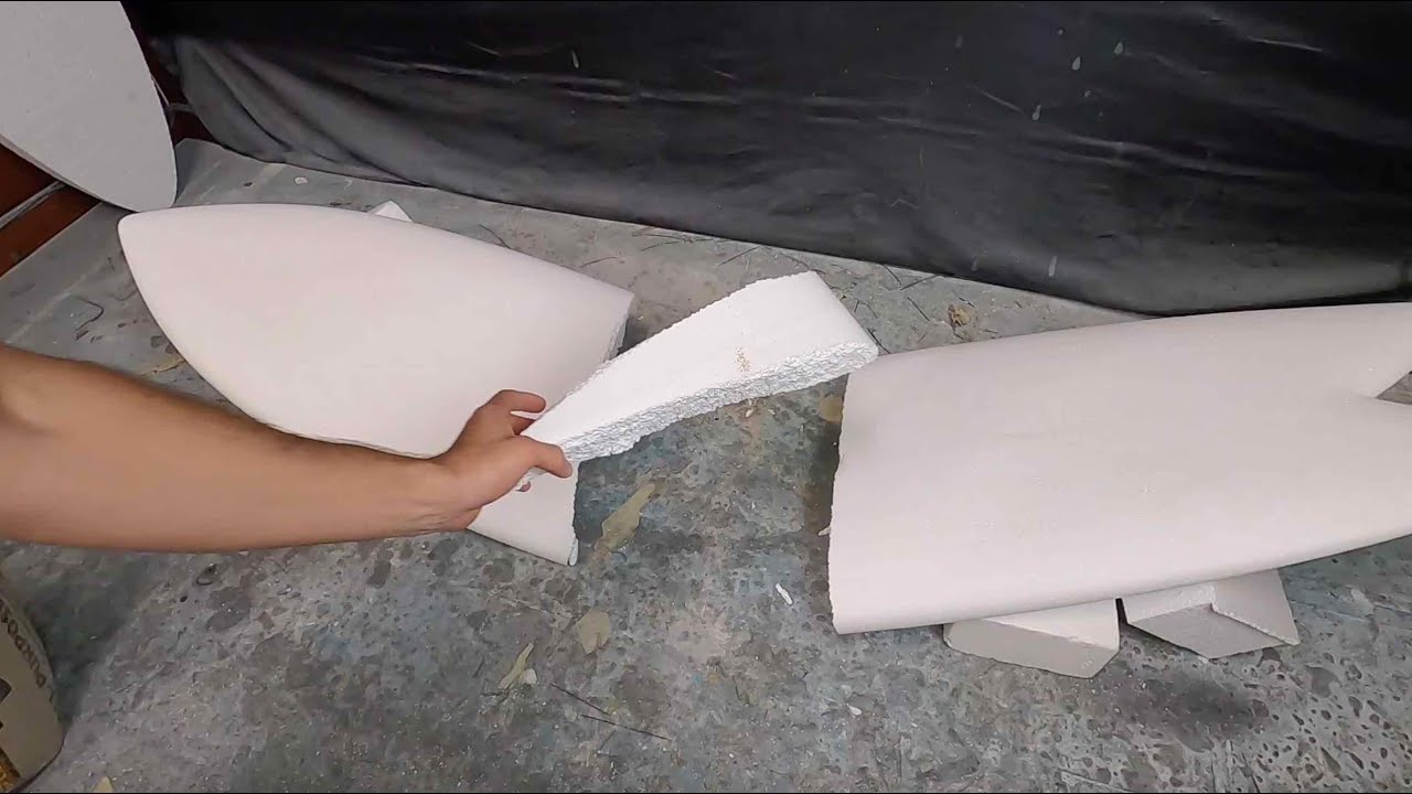 How to glue together a surfboard blank Super Easy YouTube