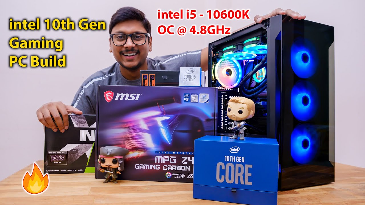 intel 10th Gen i5 10600K & GTX 1660 Super Gaming PC Build