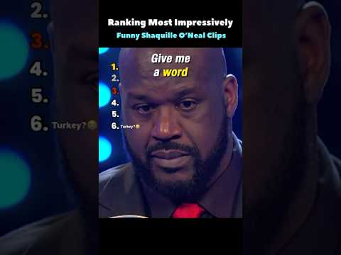 Most Impressively Funny Shaquille O’Neal Clips #shaq