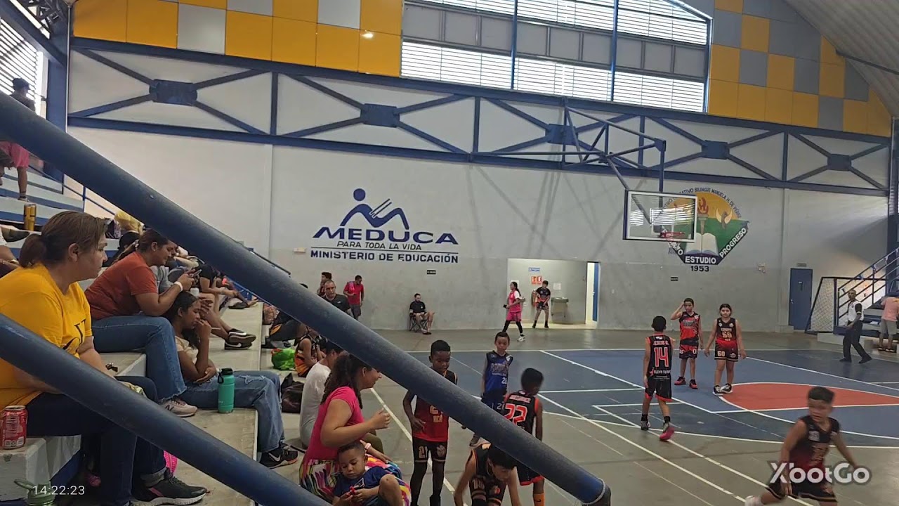 Torneo latinoamericano U10 mixta Leones de ocu versus Gordon basketball 