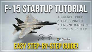 F 15 STARTUP TUTORIAL FLIGHTGEAR