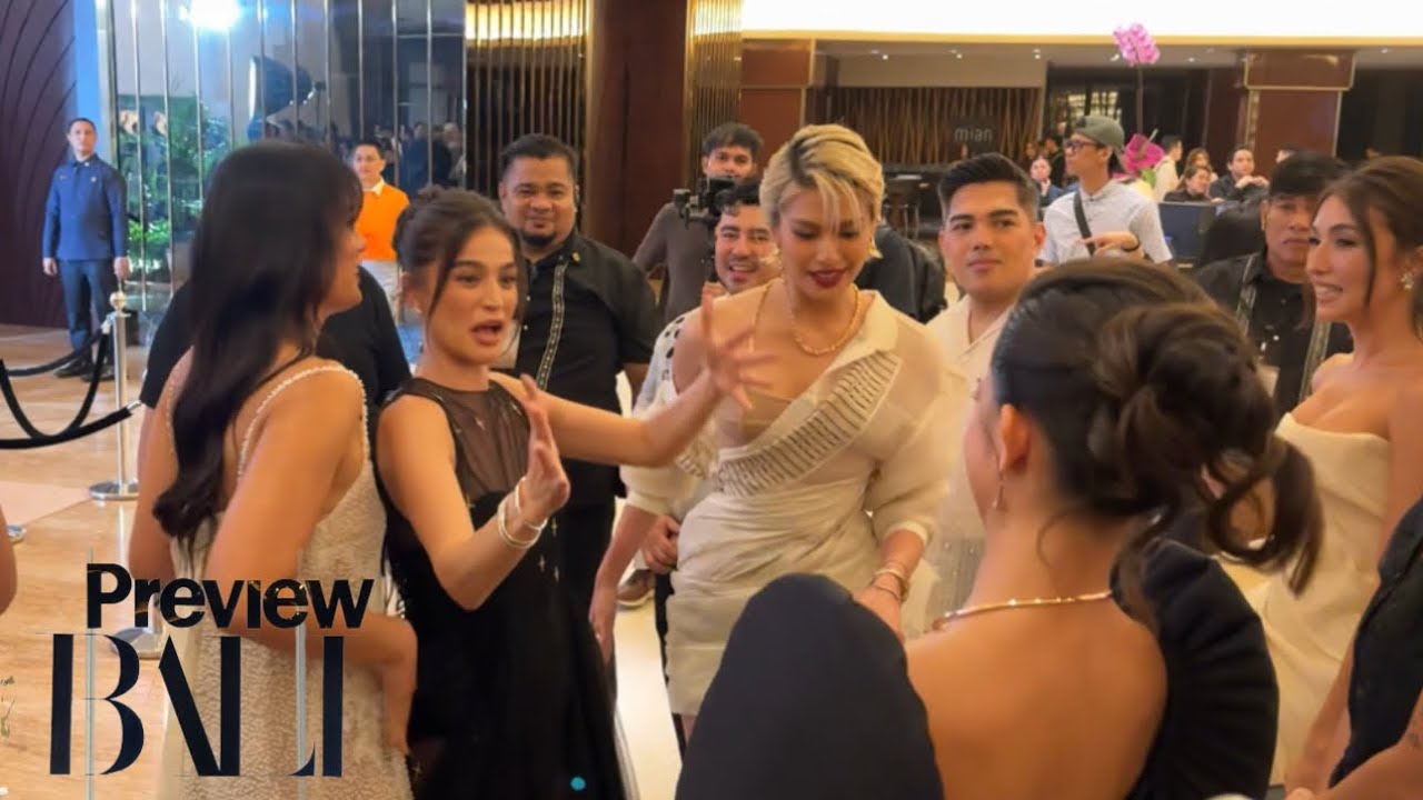 🔴 MGA EKSENA SA BACKSTAGE NG PREVIEW BALL 2025 NA DI NYO NAKITA! 