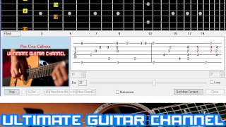 Video thumbnail of "[Guitar Solo Tab] Por Una Cabeza (Carlos Gardel)"