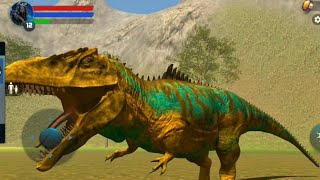 Best Dino Games - Giganotosaurus Simulatoar Android Gameplay Dinosaur Videos- Dinossauros Simulador