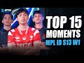 Top 15 plays mpl id season 13 week 1  emann savage and maniac blazing duet skylarrr