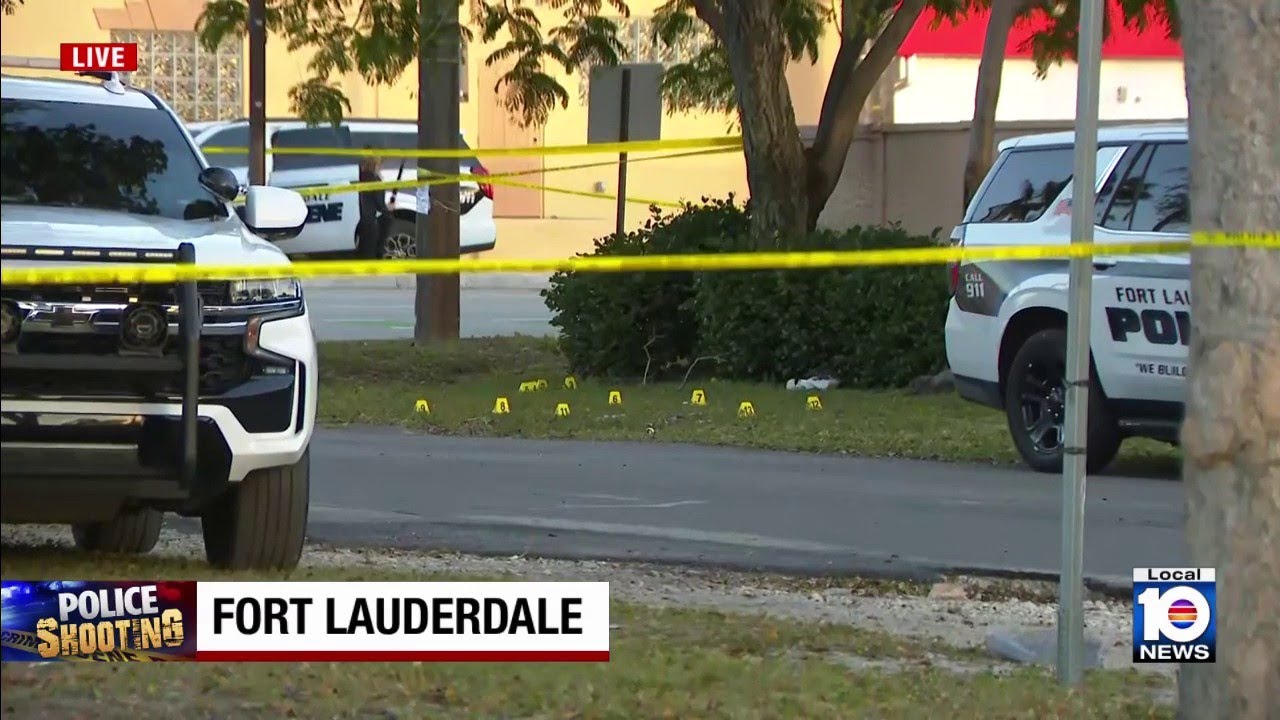 Man dead after police shooting in Fort Lauderdale - YouTube