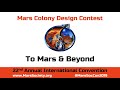 Mars Colony Design Contest: Team Twardowski - To Mars and Beyond - 22nd Mars Society Convention