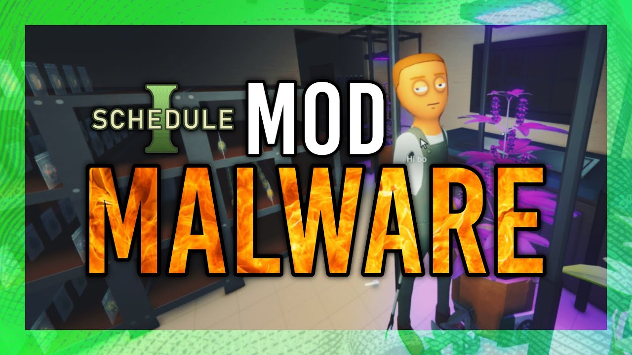 Schedule 1 Mod Spreads MALWARE | Increased Stack Limit & Backpack Mod | Info thumbnail