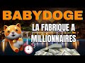 Baby doge coin la fabrique  millionnaires se relance  babydoge