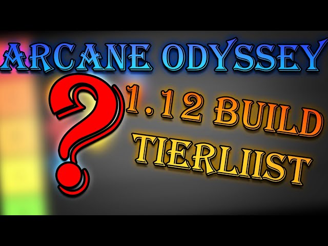 V1.12 Stat Build Tierlist - PvP - Arcane Odyssey