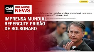 Download Lagu Jair Bolsonaro: Imprensa mundial repercute prisão do ex-presidente | AGORA CNN MP3