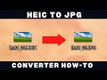 Heic to jpg converter 2023  pixlilion image converter