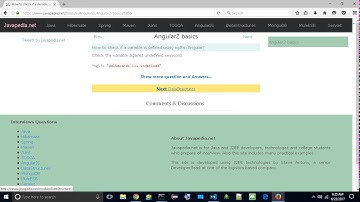 How to check if a variable is defined using ngIf in Angular? | javapedia.net