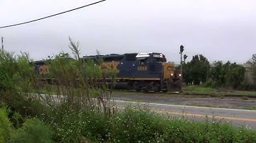 CSX A783-30 with CSX GP40-2 6048 leading