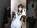 女装メイド服でお出かけ