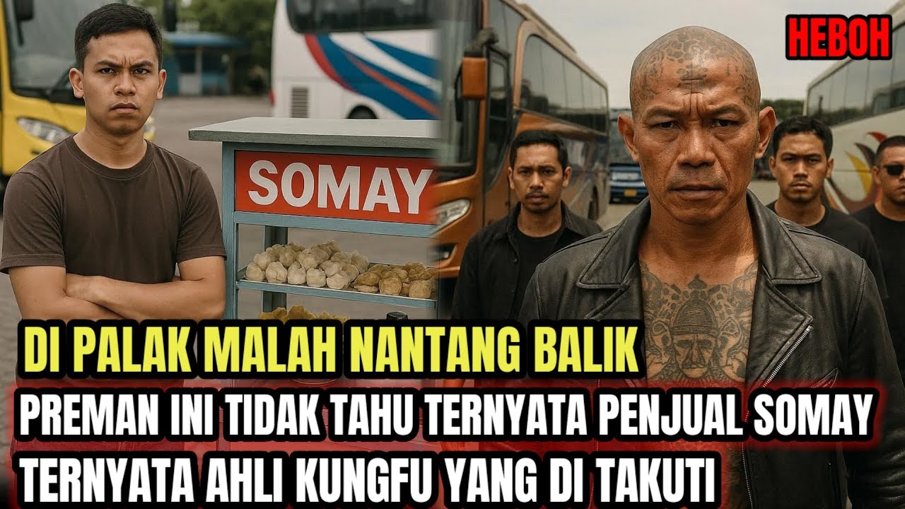 DI PALAK NANTANG BALIK‼️ PREMAN SALAH PILIH LAWAN TERNYATA PEMUDA PENJUAL SOMAY ADALAH AHLI KUNGFU