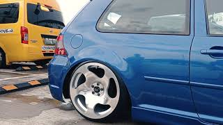 Slammed VW golf 1.8 Turbo, Panamá.